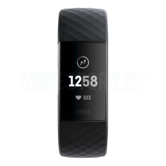   Fitbit Charge 3 (Black/Graphite)