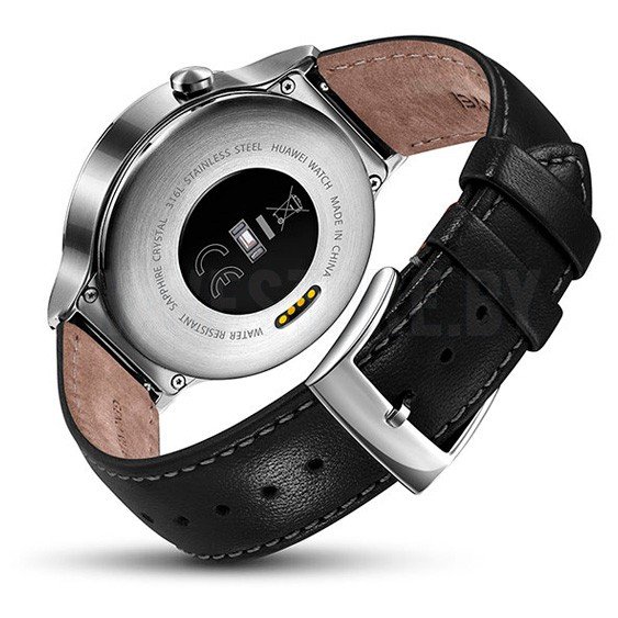   Huawei Watch Classic (Silver/Black Leather)